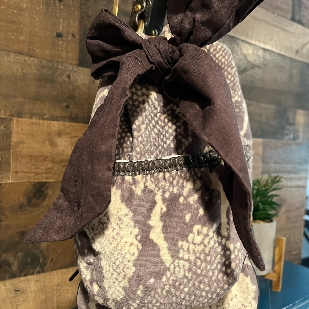 Juicy Couture Python Snake Daydreamer Tote Bag Vi… - image 3